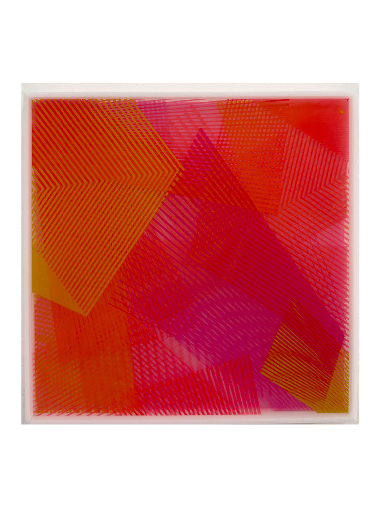 Kate Banazi perspex sculptures at Photo London Gina Cross Projects