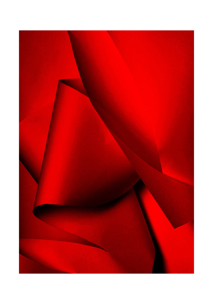 Gina Cross Sculptural Movements in Scarlet Artist Proofs