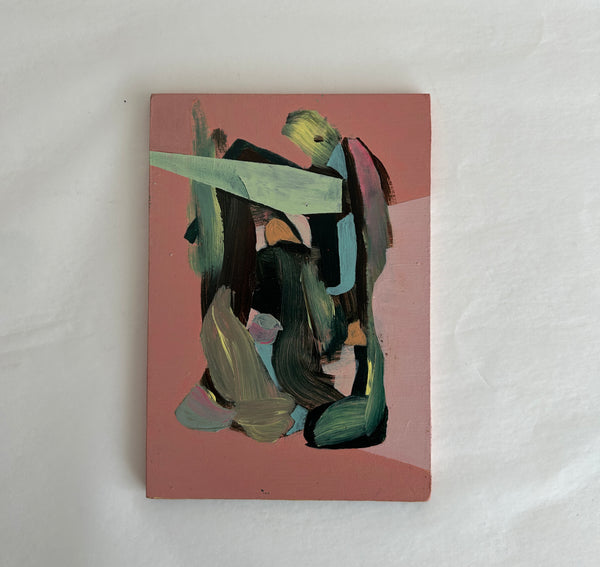 Marleen Pennings :  Colour Study Panel #2 pink small