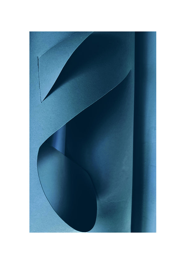 Gina Cross - Sculptural Movements in Blue