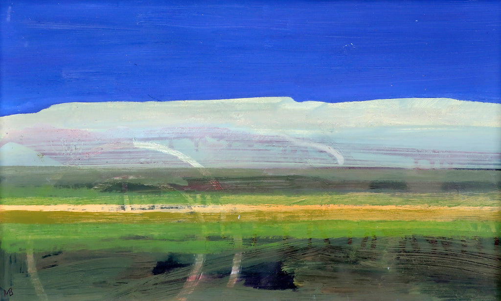 Michael Burles - Hills, Field and Blue Sky