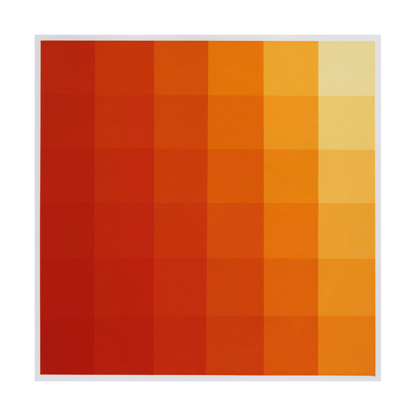 Jo Bradford - Chroma - Red to Orange
