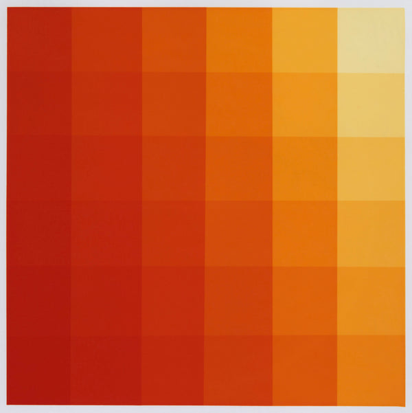 Jo Bradford - Chroma - Red to Orange