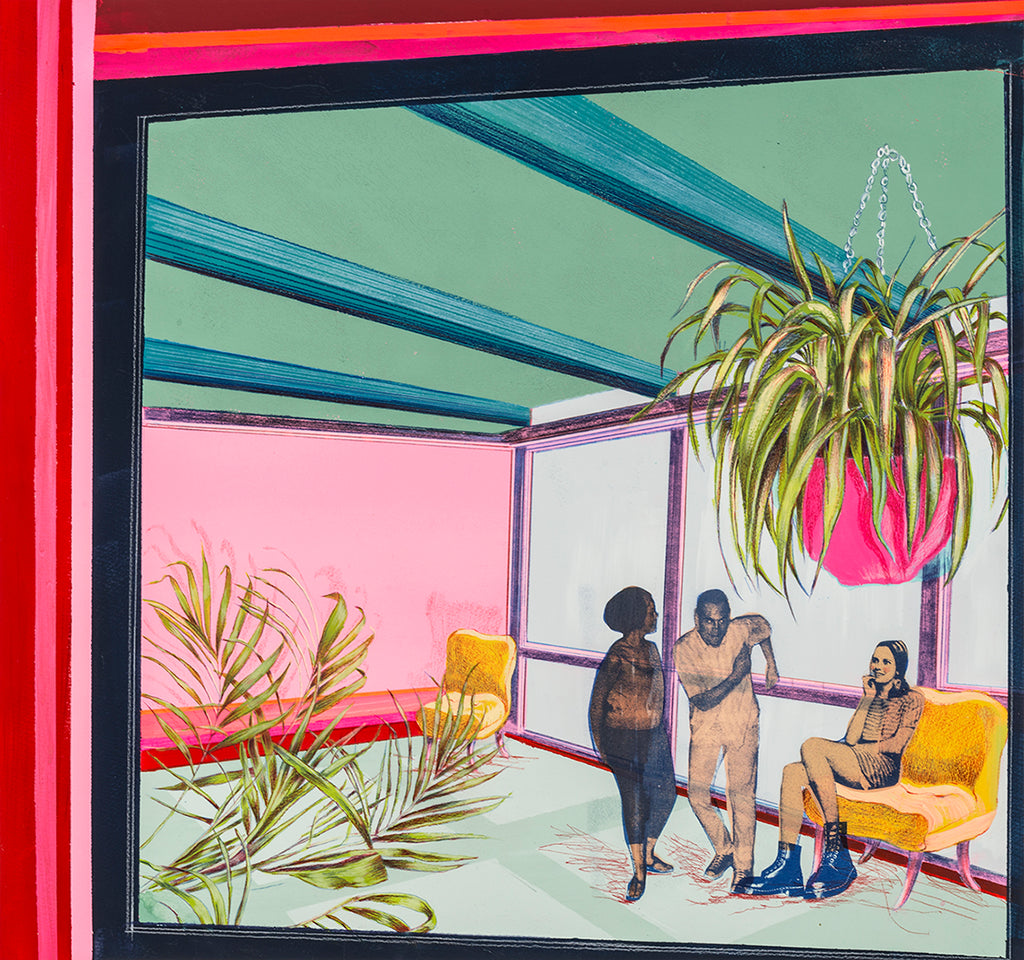 Anna Marrow originals -   House Party with House Plants, 2022