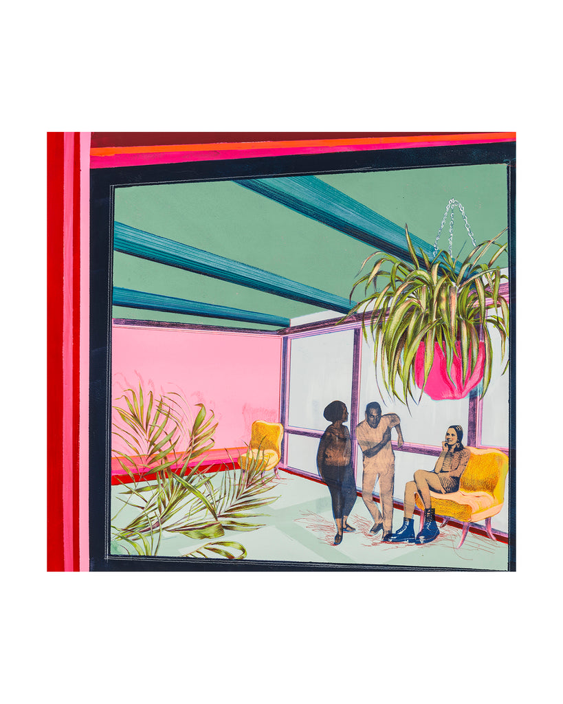 Anna Marrow originals -   House Party with House Plants, 2022